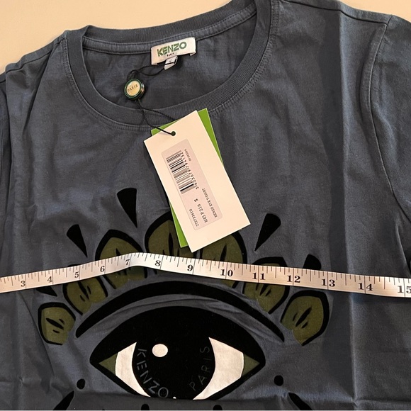 Kenzo Navy and Olive Eye t-shirt - Picture 6 of 6